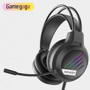 OEM M19 Gaming Headset headphones With Mic PC Gamer 3.5mm RGB Light Gaming earphone For PS4/PC/Phone