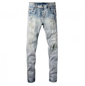 100%cotton washed skinny men’s denim jeans