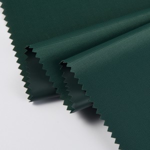 Manufacturer Custom 100%Polyester PVC Coated 210D Oxford cloth Fabric Material for backpack bags