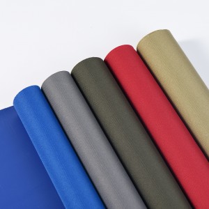 Factory Custom Color recycled 300d 100% Polyester Pvc Coated Ripstop Oxford Fabric by the Yard