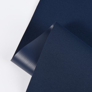 Factory wholesale Custom Dark blue 300D 100% Polyester PVC Coated Oxford Ripstop Fabric For Bags