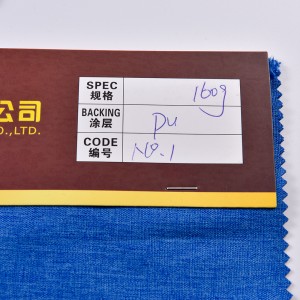 Factory Manufacturer 100polyester Waterproof Material RPET 300D Cation Oxford Cloth Fabric with PU Coated for cushion cover