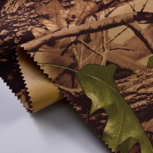 Digital Camo Pixel Camo Tree Camo Printing Waterproof 600D PU Coated Polyester Oxford Material Fabric