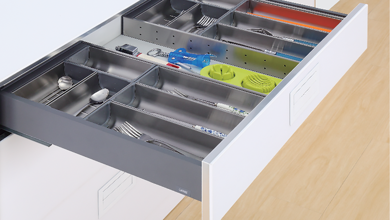 IN BOX Drawer Slide – Variable combination box