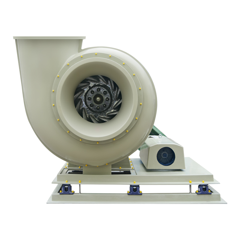 Anti-corrosion FRP Industrial Exhaust Gas Belt Driven Centrifugal Blower Fan Featured Image