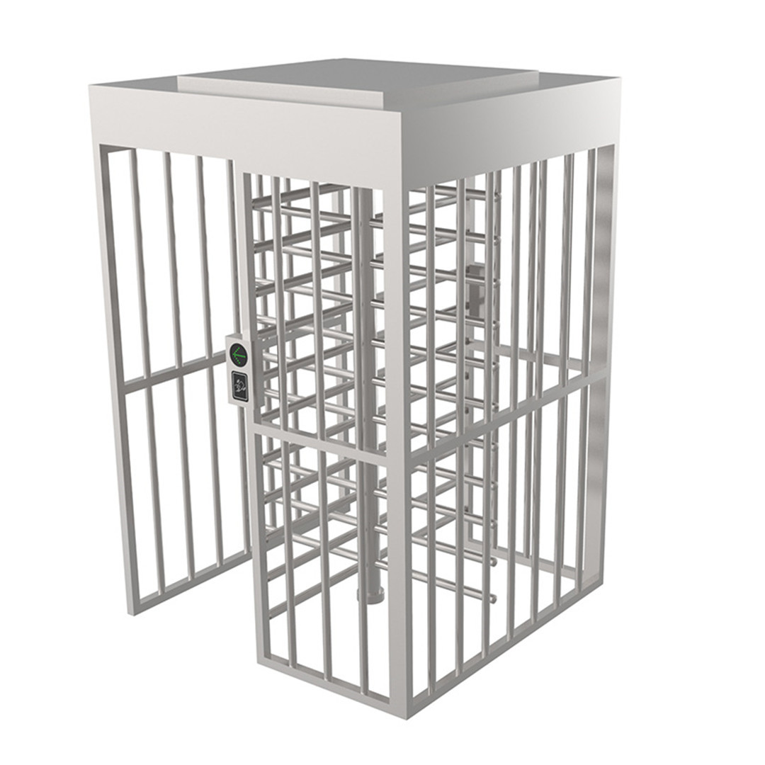 90 degrees high security full height turnstile for construction site turnstile with 4 arms