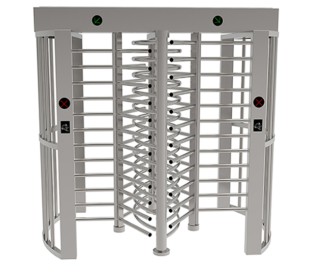 Face recognition full height turnstile intelligent access control system