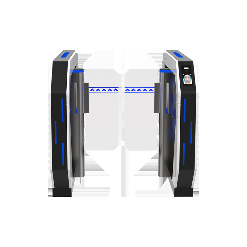 Speed Turnstile Gate with Infrared Thermal Temperature Scanner for Office