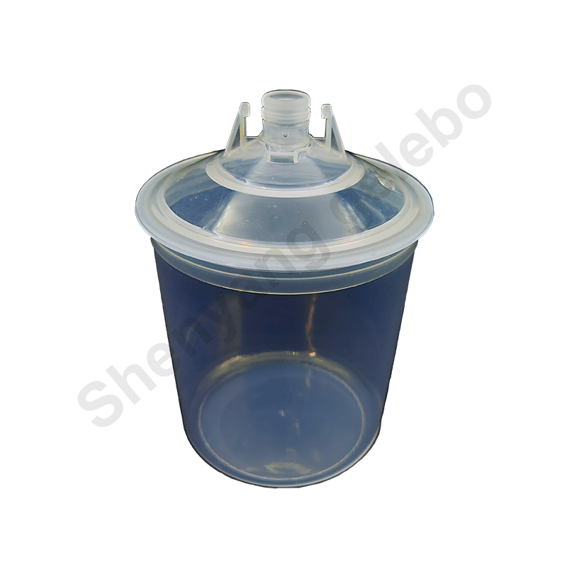 600ml spray gun replacement paint mixing plastic pp reusable outer external cup Featured Image