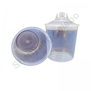 Paint Spray Gun Mixing Measuring Cup For Car Body Repair With Liner And Lids