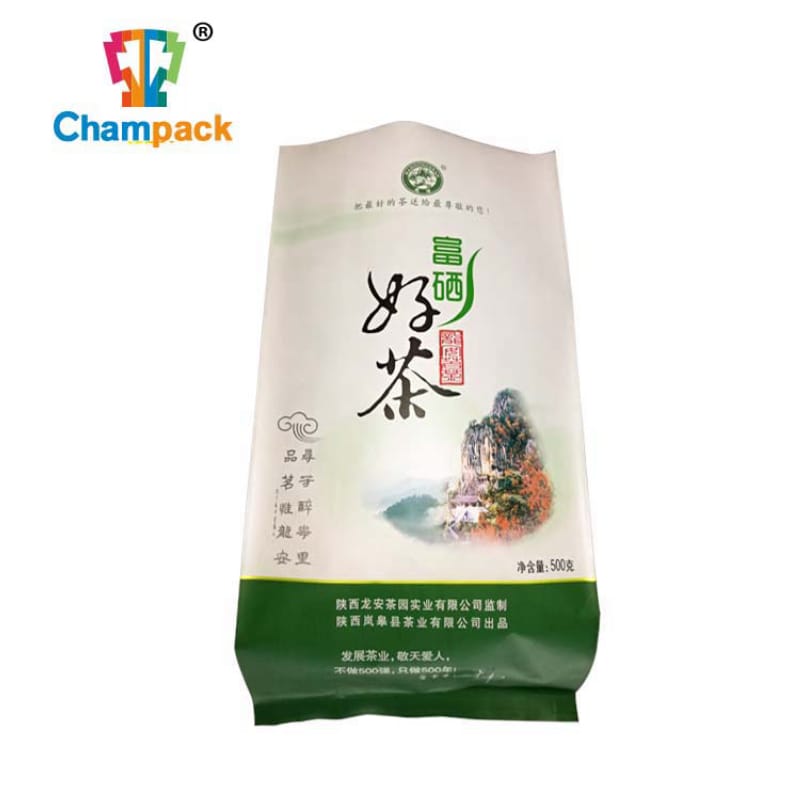 Food grade 500g side gusset pouch for tea leaf (2)