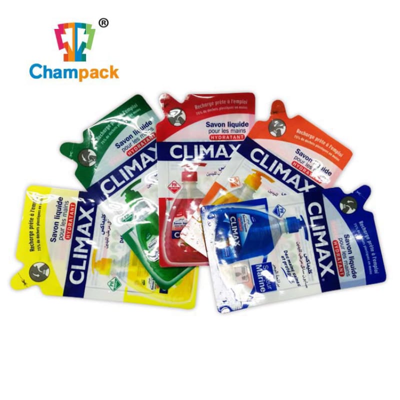 460ml CLIMAX shaped standing pouch for detergent