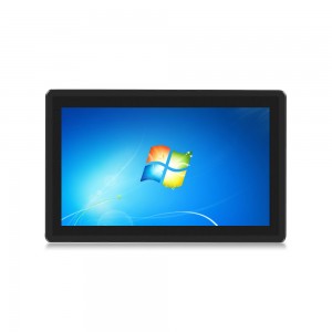 Fanless Industrijali Front Touch Panel PC Kompjuter Windows 10