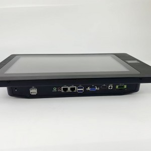 Lüfterloser Industrie-Panel-PC mit Touchscreen aus Edelstahl