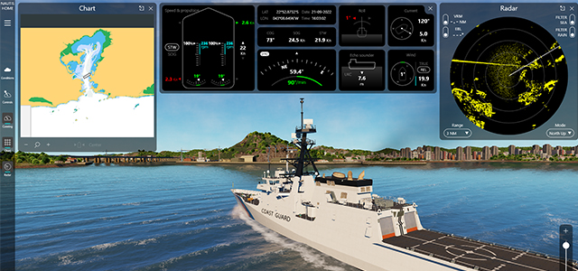 Aplikimi i PC-ve me panel industrial në lundrimin inteligjent të anijeve