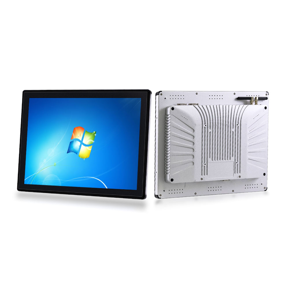 15.6 inch embedded industrial touchscreen fanless pc computers