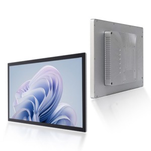 23.6 inch j4125 j1900 fanless wall-mounted embedded screen panel all in one pc