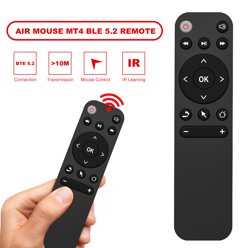 China Wholesale Universal Bluetooth Tv Remote Factories - BLE 5.2 BLUETOOTH REMOTE CONTROL+IR LEARNING – Doty