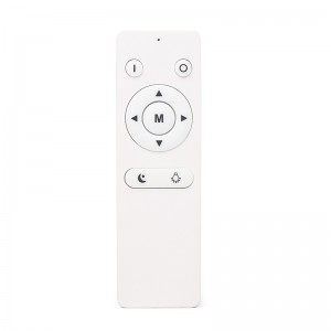 China Wholesale Wifi Smart Ir Remote Controller Factories - Slim new white custom IR 433mhz 9 buttons remote control – Doty