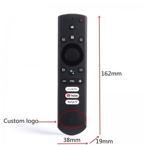 Nice ir learning remote ble opt control big world smart box tv universal voice remotes with 18 keys
