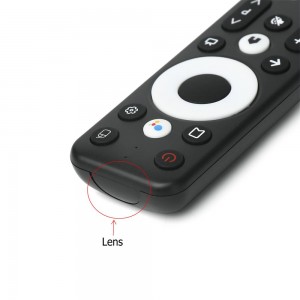 Manufacturer cheapest ble voice remote control 22 key android tv box remote control custom bluetooth remote control factory