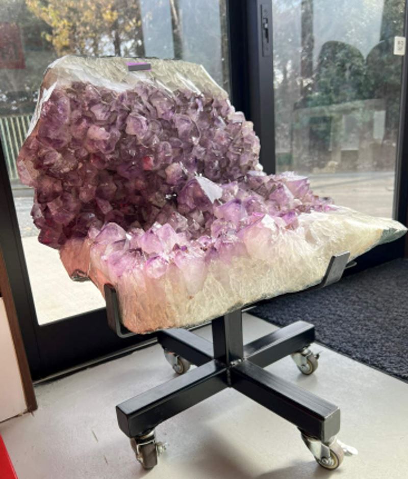 This Uncomfortable Looking Amethyst Office Chair?