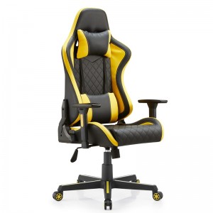 China Modern High Back Reclining Manager Ergonomic Black Leather Swivel Computer Executive Adjustable Gaming Chair