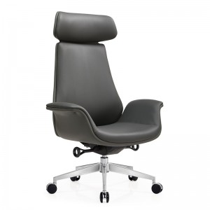 Top Popular High Back Boss Revolving Manager Executive Leather Office Chair