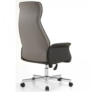 Wholesale Dealers of Chinese Manufacturer Classic Black Leather Ergonomic Executive Recliner Desk Office Chair for Sale