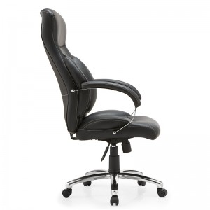 China Comfortable High Back Computer Executive Boss Manager Leather Office Chair
