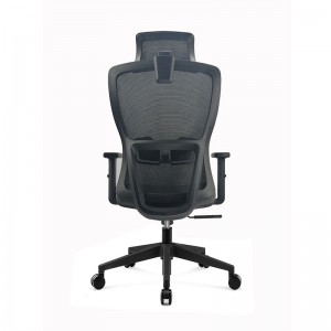 High Back Mesh Ergonomic Adjustable PC Office Chair with Headrest