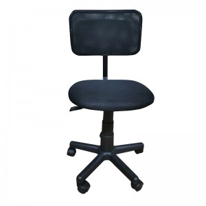 China Low Back Swivel Executive Kids Office Chair Without Arms