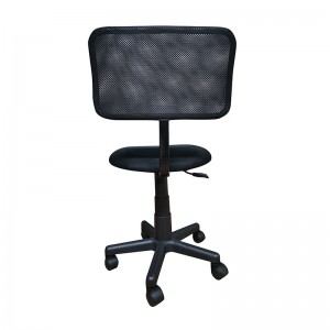 China Low Back Swivel Executive Kids Office Chair Without Arms