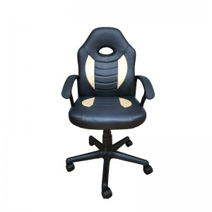 Kids Gaming Chair with Hight Adjustment, Racer Chair with Fixed Padded Armrest