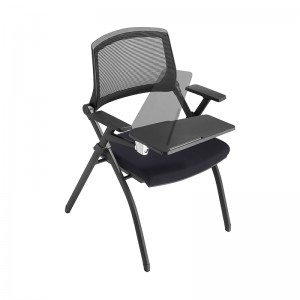 Most Comfortable Best Cheap Black Mesh Office Training Chair Visitor Chair Meeting Chair Foldable Chair
