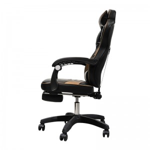 Reclining Gaming Chair with Footrest