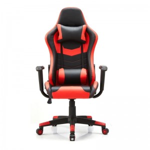 2022 New Best Comfortable Black and Red Leather Office Gaming Chair
