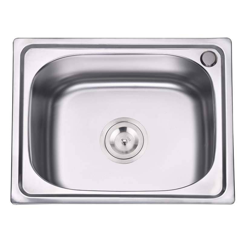 Gold Sink - Single Bowl without Panel GE4739 – Jiawang