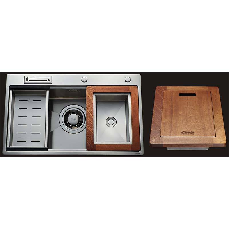 Factory Wholesale Kitchen Sink - Handmade Single Bowl HM8148C – Jiawang