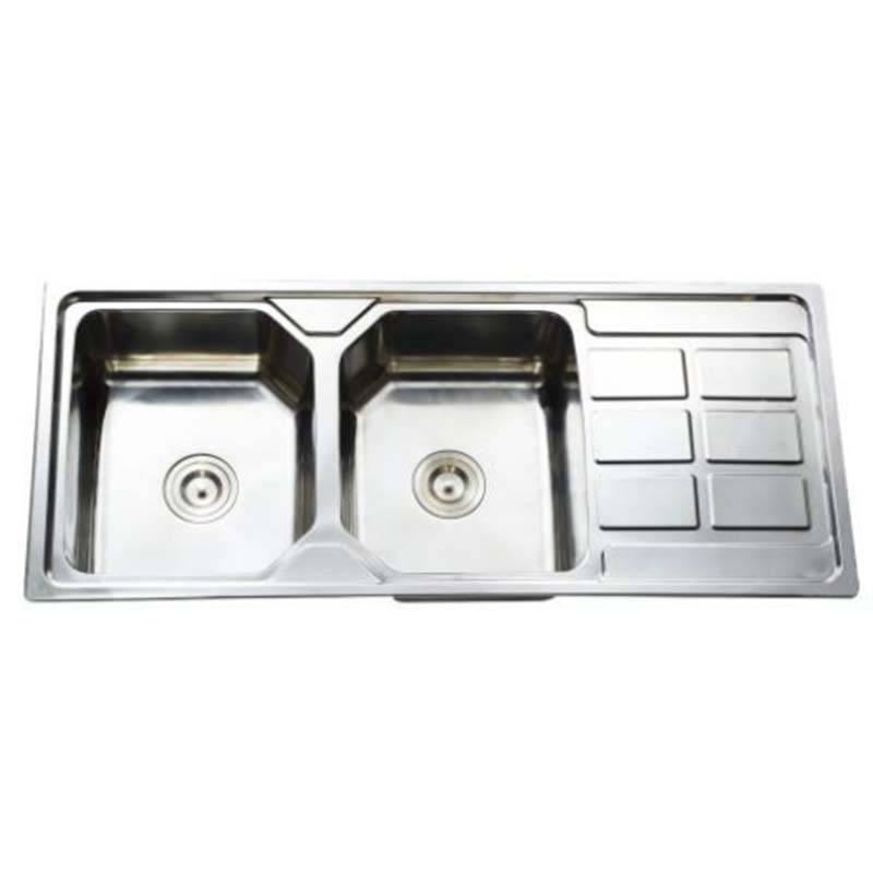 Rapid Delivery for Artificial Stone Sink - Double Bowls With Panel KS11650 – Jiawang