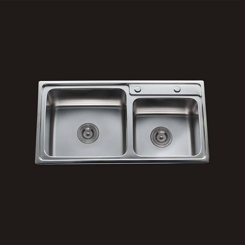 New Delivery for Popular Sink - Double Bowls without Panel RDE8243 – Jiawang