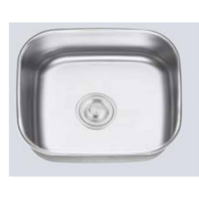 White Kitchen Sinks - Single Bowl without Panel RE4238 – Jiawang