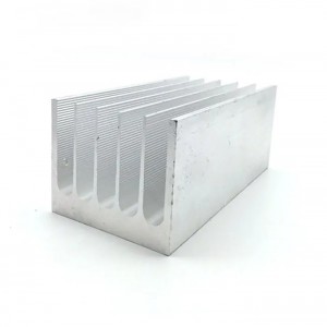 Hochleistungs-Halbleiter-Aluminium-Strangpressprofil-Komponenten-Kühlkörper