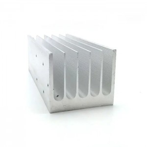 Poluprovodnički aluminijski ekstrudirani profil komponente velike snage hladnjak
