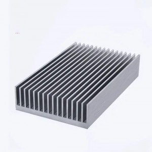 High-power comb-shaped solid-state relay aluminum heat sink
