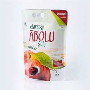 Stand Up Wedang Jus Drink Double Bottom Bag Red Wine Cairan Packaging
