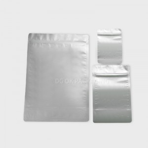 Set di sacchetti da cucina in alluminio con cerniera e assorbente di ossigeno