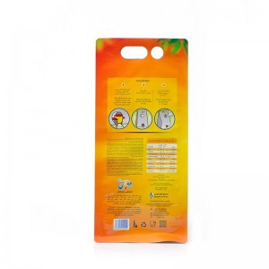Eight Side Sealed Beverage Packaging Bag with Faucet Dispenser