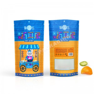 Embalatge de segell d'aliments de plàstic amb impressió personalitzada, bossa de paper amb cremallera, bossa de Mylar a prova d'olors, amb logotip