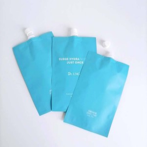 Biodegradable Plastic Laminated PLA Degradable drink packaging simuka spout bag